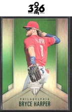 Bryce Harper 2020 Panini Chronicles Titanium Green #3