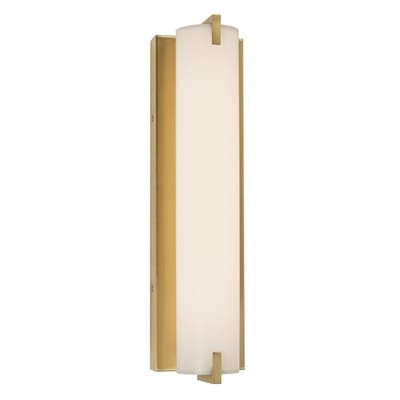AFX AXLS0416LAJUD Axel 16'' Tall LED Wall Sconce - Brass OB