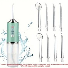 Oral Irrigator Water Jet Dental Teeth Flosser Tooth Cleaner 4 Nozzles