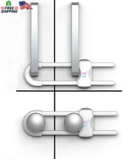 Baby Proofing Cabinet Locks Adjustable U Shaped Baby Safety Latches for Drawer
