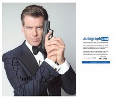 Pierce Brosnan “007 James Bond” AUTOGRAPH Signed 10x8 Photo ACOA