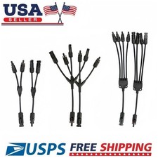 1 Pair Solar Cable Splitter Waterproof 2Y/ 4Y...