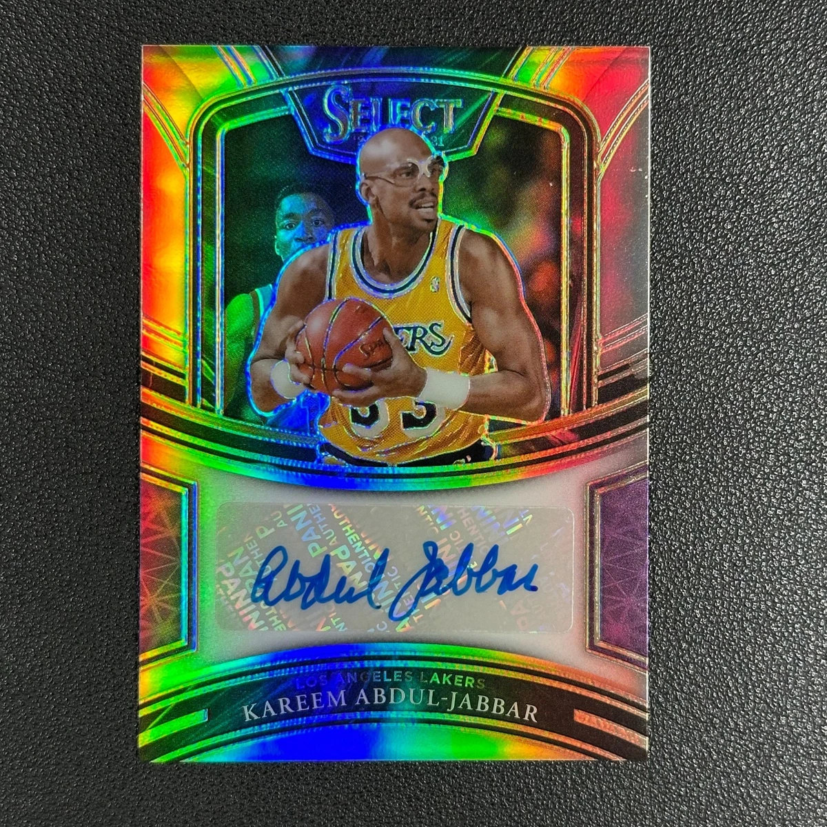 Panini Kareem Abdul-Jabbar 篮球亲笔签名体育交易卡和配件| eBay