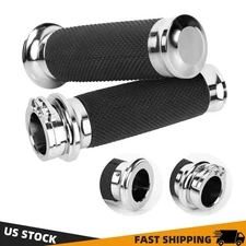 Universal 1"Motorcycle Electronic Throttle Grips Fit Harley Touring Dyna Softail