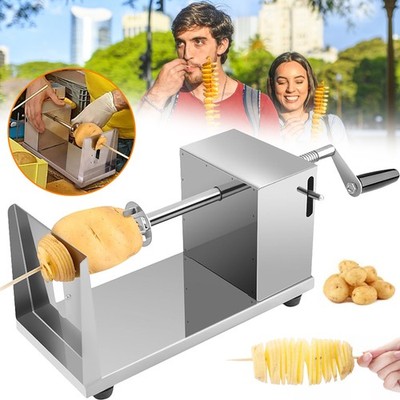 Kartoffelschneider Spiralschneider Kartoffel Fruit Gemüse Chips aus Edelstahl