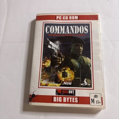 Commandos Behind Enemy Lines PC CD-ROM Windows 1998 Game