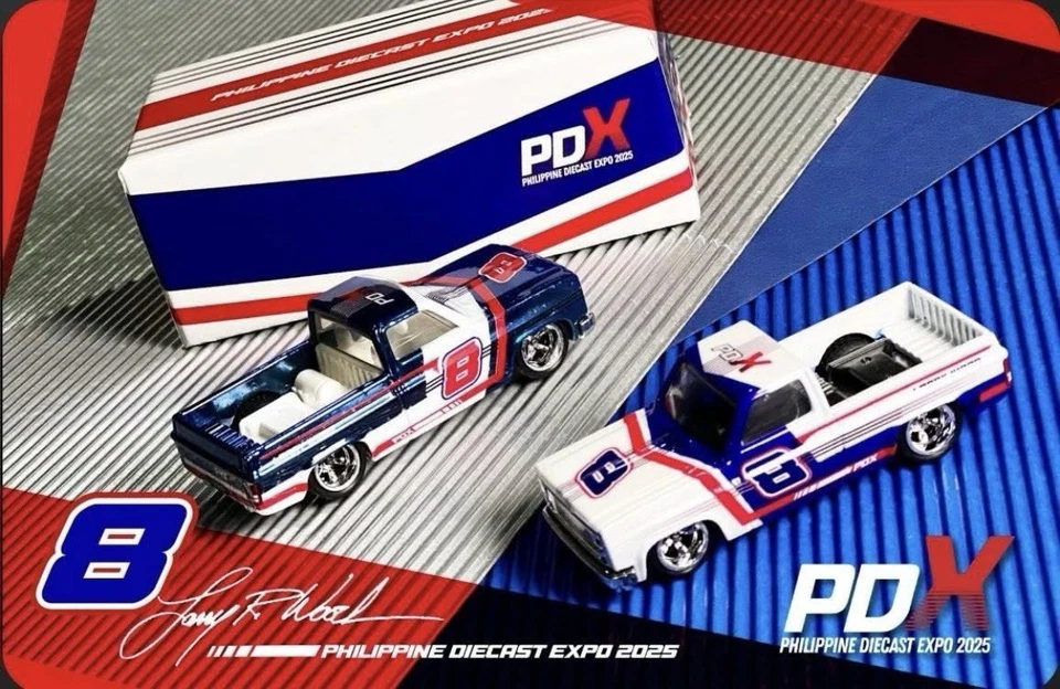 LARRY WOOD'S SILVERADO PHILIPPINE DIECAST EXPO 2025 LIMITIERT AUF 110 TEILE