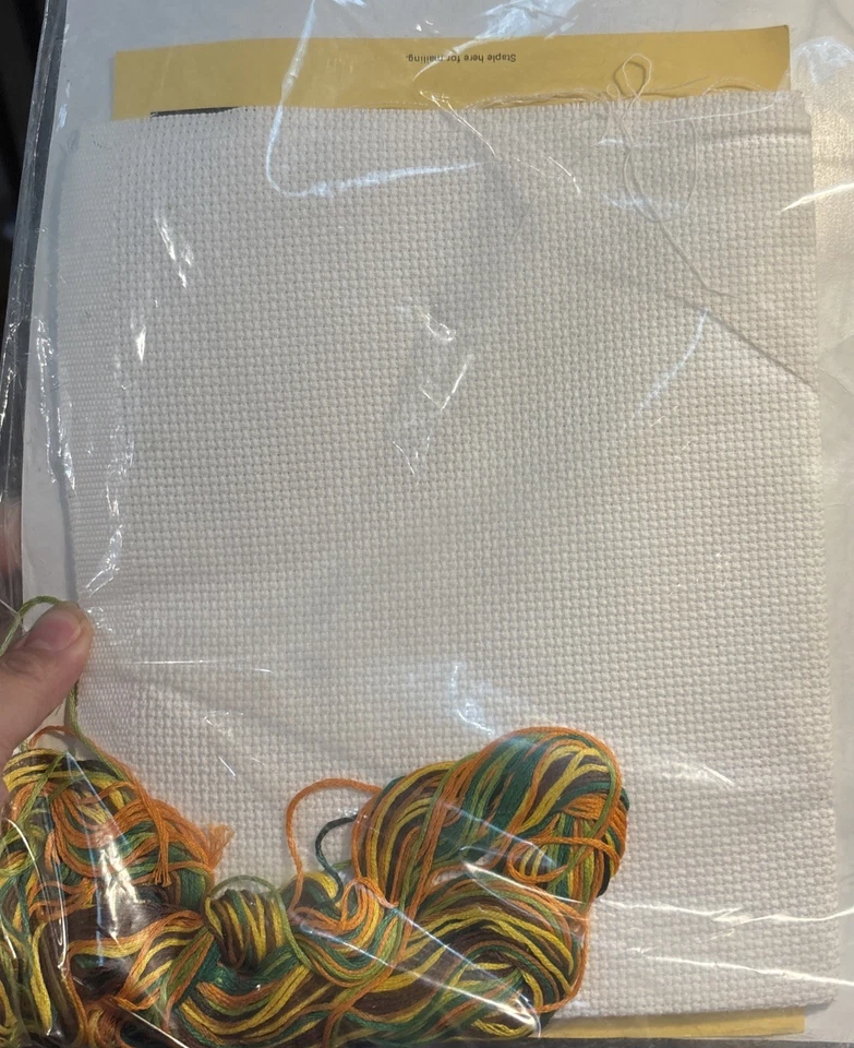 Serenity Prayer Cross Stitch Kit 11x14 Vintage - Image 4 of 4