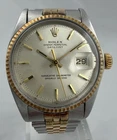 Rolex Datejust Champagne Dial Two-Tone 36mm Men's Watch - 1601 - Serviced