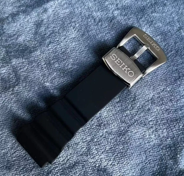 20-22mm for SEIKO Prospex BLACK SRP779 SRPC91 Silicon Rubber Watch Band. - Image 4 of 4