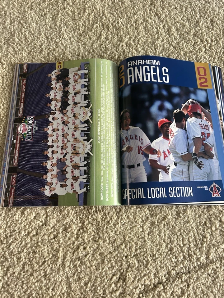 2002 World Series Program Magazine San Francisco Gaints / Anaheim Angels - Image 3 of 4