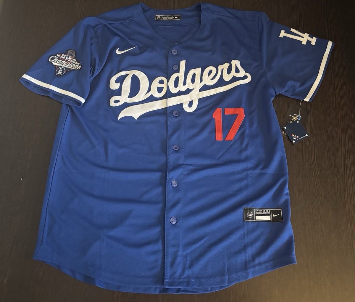 Ohtani/Yamamoto/Kershaw 2025 World Series LA Dodgers Jerseys! SAME