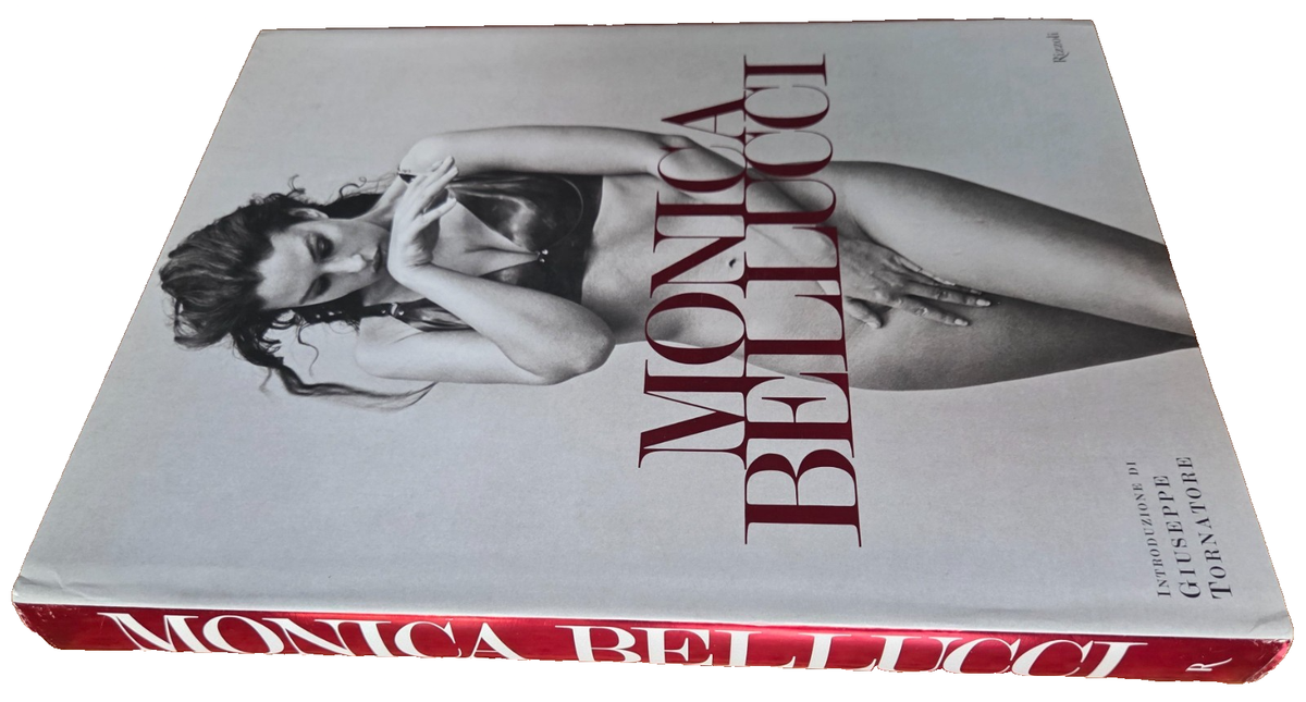 洋書 monika bellcci Monica Bellucci Hardcover 2010 Tornatore Rizzoli Art
