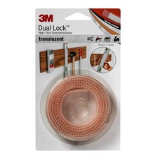 3M - Klettband Druckverschluss SJ 3560 25mmx1,25m,transluz