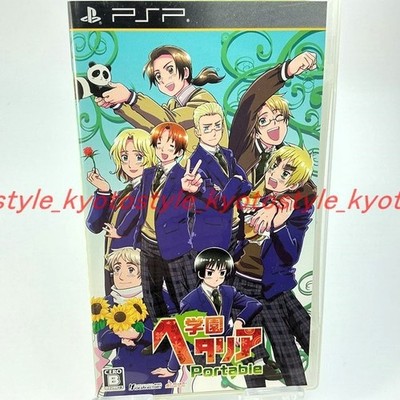 USED PSP Gakuen Hetalia Portable Normal Edition 91232 JAPAN IMPORT