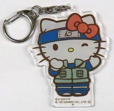 Hello Kitty Naruto Sanrio Characters Acrylic Charm