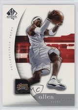2005-06 SP Authentic Allen Iverson #64 HOF p9s