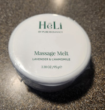 Heli Massage Melt Pure Romance Lavender  Chamomile 3.38oz/95g New Sealed