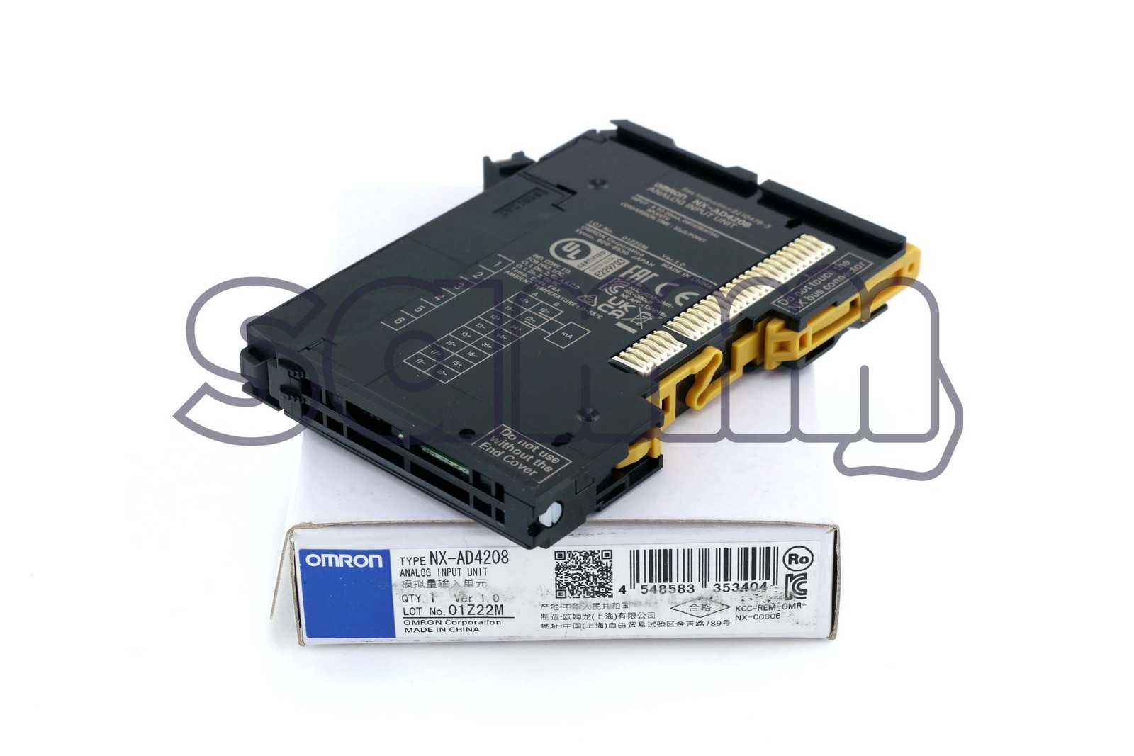 OMRON NX-AD4208 ANALOG INPUT UNIT New