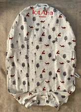 TotAha Newborn Baby Spare COVER For Superior Dock Lounger Woodland Animals