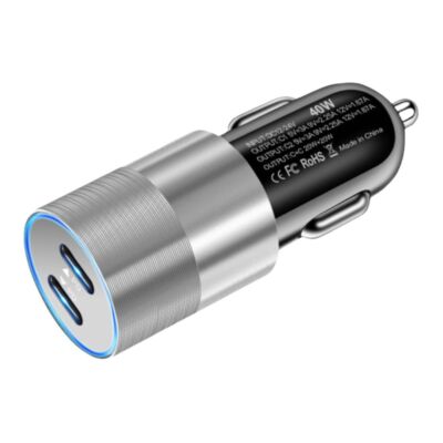 40W Fast Car Charger 3 IN 1 Magnetic Cable For iWatch 8/7/6/SE/5/4 iPhone 16 14