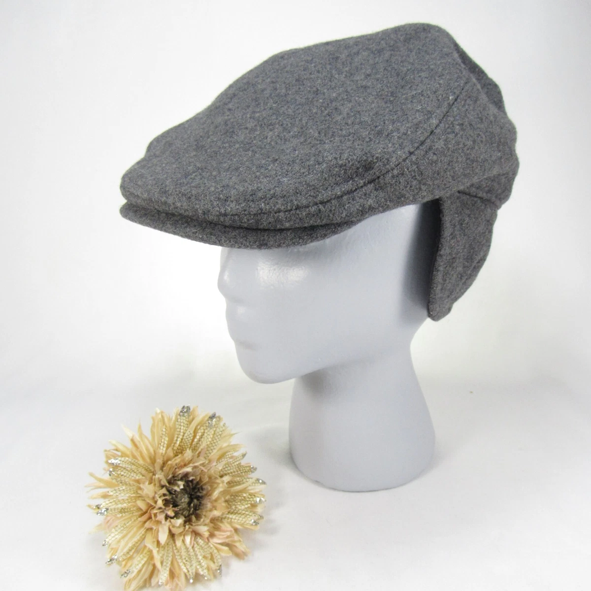 Dockers men's wool newsboy deals cap with ear flaps