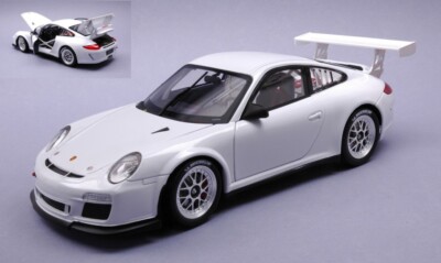 ポルシェ911 1/18スケール ホワイト 1:18 Scale Model Car Welly PORSCHE 911 GT3 CUP STREET