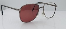 Vintage Zimco Benz Silver Pilot Metal Sunglasses FRAMES ONLY