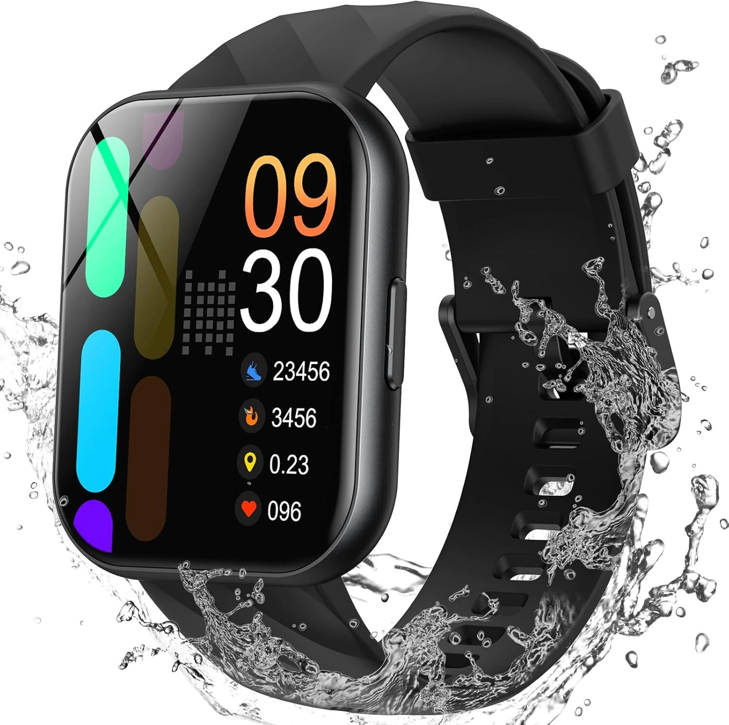 Smart Watch Men Women with Phone Function Wristwatch for iPhone Samsung Huawei