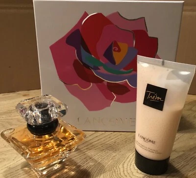 LANCÔME Lancome TRÉSOR EdP Duftset 30 ml L´Eau de Parfum + 50 ml Body Lotion