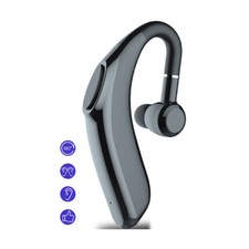 Wireless Headset Bluetooth 5.1 Earpiece Earbud Noise Cancelling Microphone