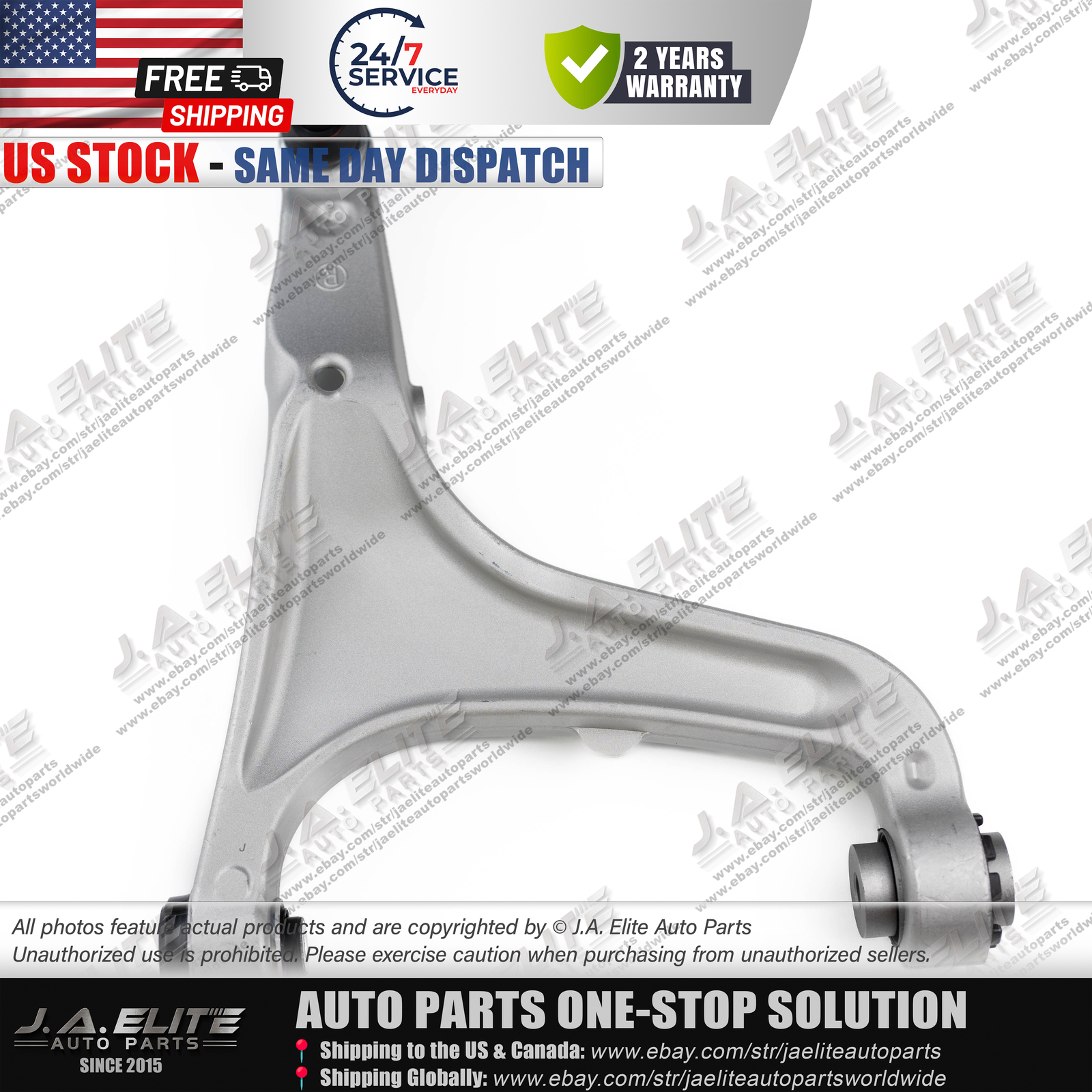 Front Lower Right Control Arm for Maserati Ghibli Quattroporte (14-17) M156