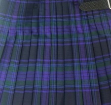 Spirit of Scotland 16 Oz Heavy Highland Traditional 8 Yard Pleated to Set Kilts.