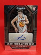 AZUOLAS TUBELIS 2023 Panini PRIZM DRAFT PICKS Prizm Auto RC #DPA-AZT
