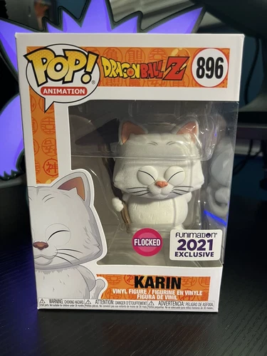 Funko Pop! Dragon Ball Z Karin Flocked Exclusivo #896 Funimation 2021 Exclusivo 