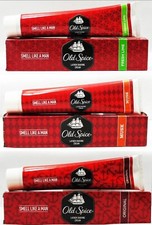 Old Spice combo original/musk/freshlime Shave Cream Tube, 70g each