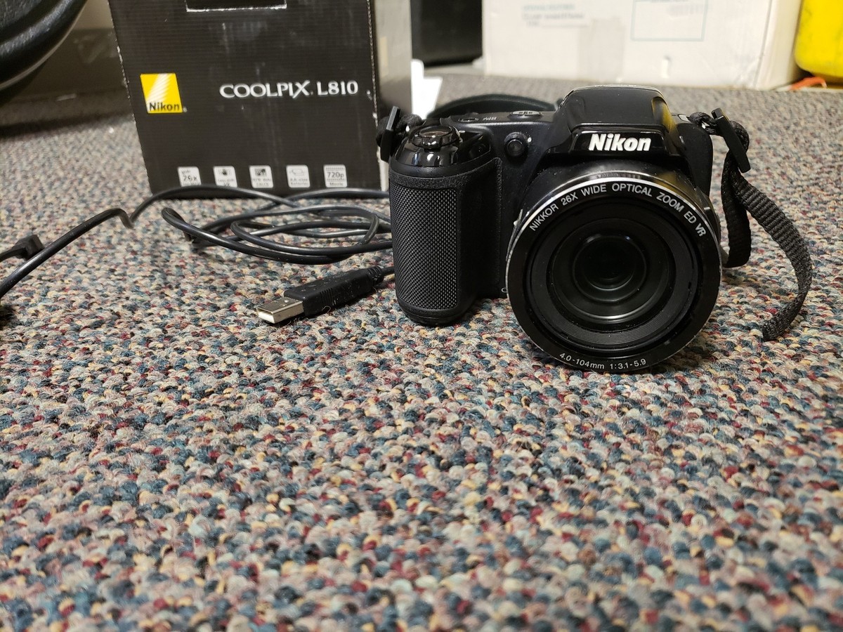 Nikon Coolpix L810 In Original Box c-x | eBay