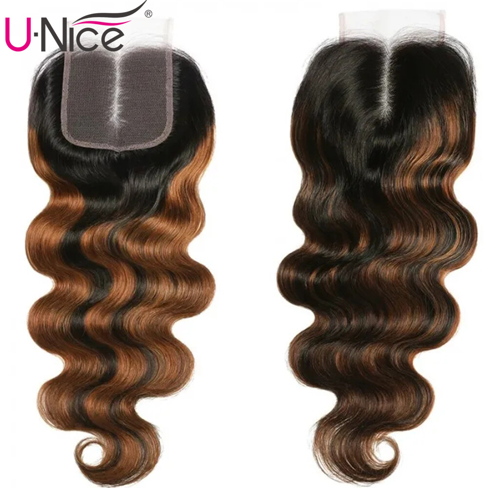 Peruvian Ombre Brown Body Wave 3 Bundles Human Hair  display picture 2