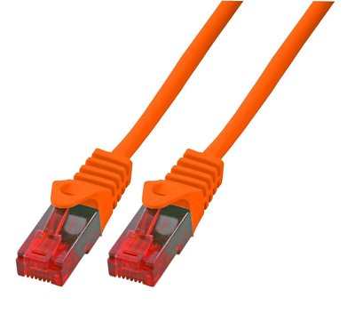 BIGtec 5m LAN Kabel Gigabit Ethernet Netzwerkkabel Patchkabel DSL orange