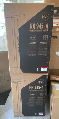 RCF NX 945-A Pro / Live Sound / 2-Channel Active Speaker 2100W w/ DSP 15'' Woofer