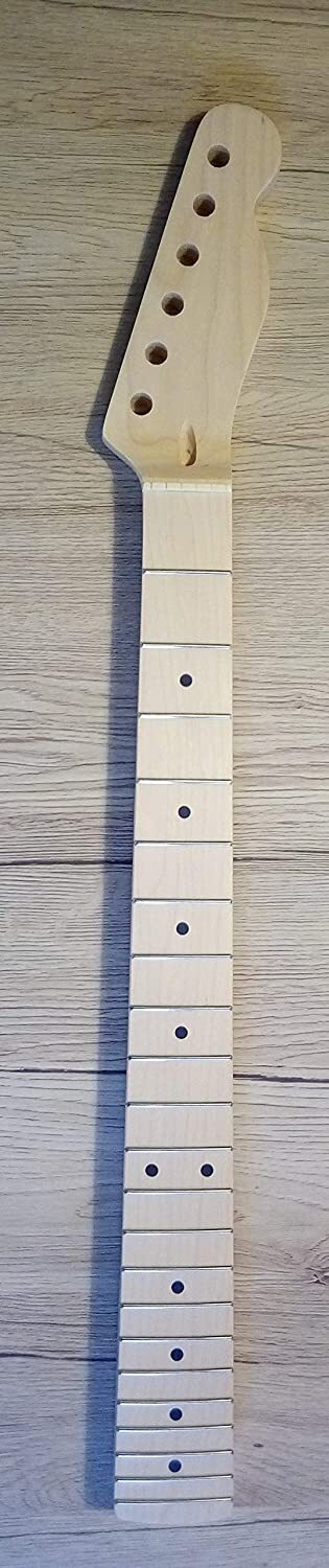 MANICO NECK TELECASTER 22 TASTI IN ACERO, TASTIERA ACERO, NON VERNICIATO