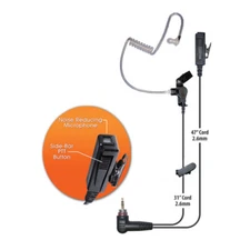 Klein Director 2-Wire Earpiece for HYT Hytera PD362 BD302 BD352