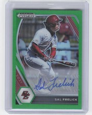 2021 Panini Prizm Draft Picks #PDP15 Sal Frelick Base Auto Lime Green Prizm #/23