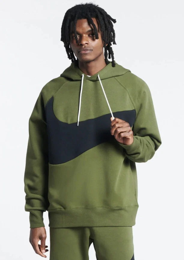 Mens nike store hoodie green