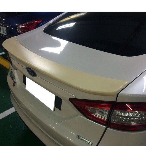 Shiny Black Sema Type Trunk Spoiler For Ford 4th Mondeo Fusion Sedan 2014-2018 - Picture 3 of 7