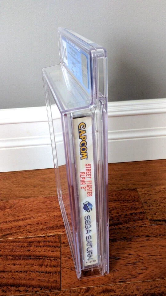 New ✹ STREET FIGHTER ALPHA 2 Sega Saturn Game✹ CGC 9.8 B GRADED ✹SEALED VGA WATA - Image 3 of 4