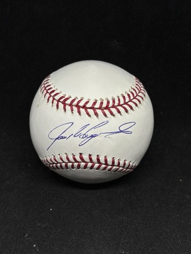 TEXAS RANGERS IVAN RODRIGUEZ SIGNIERT BASEBALL JSA COA AUTHENTISCHES AUTOGRAMM HOF MLB