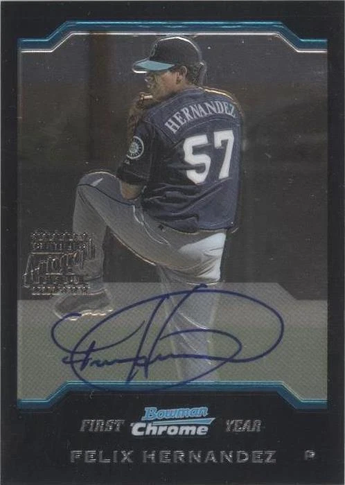 2004 Bowman Chrome - Félix Hernández #345 for sale | eBay