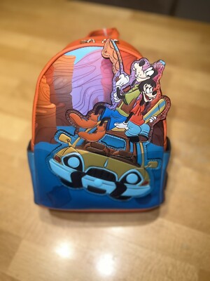Loungefly   Disney 100 - Goofy und Max Fishing Backpack   Rucksack Neu TOP