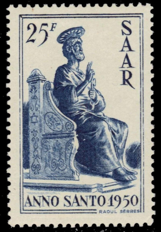 SAAR 224 - Holy Year "St. Peter" (pb63323) - Image 1 of 1